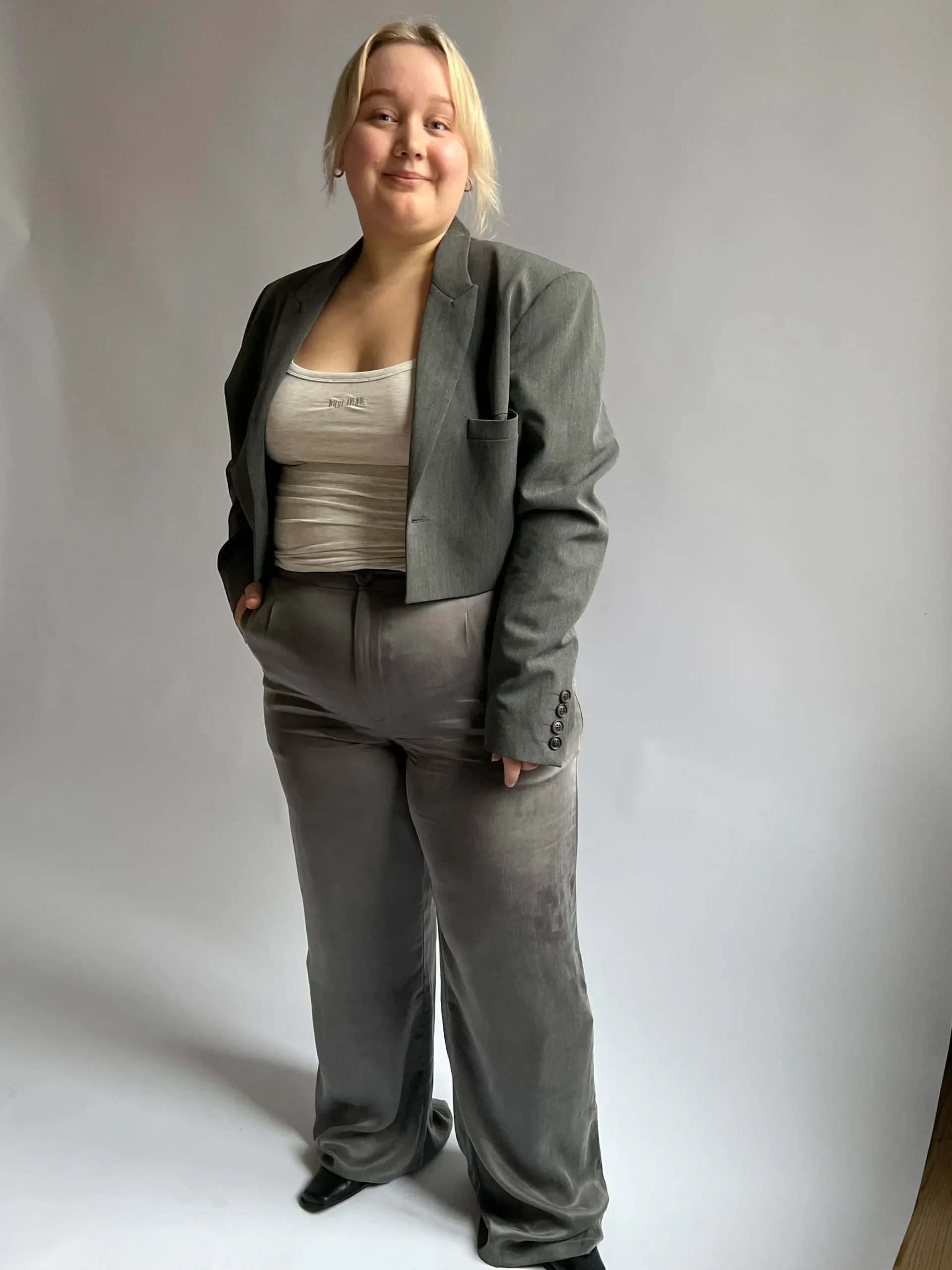 Djerf Avenue On The Go Pants Storm Shop