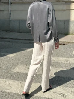 Djerf Avenue On The Go Shirt Storm Hot