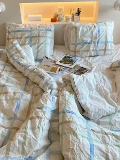 Djerf Avenue Paslakan Gingham - Singel Sale