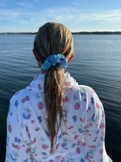 Djerf Avenue Rainbow Scrunchie Sky Sale