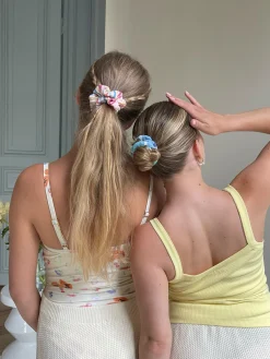 Djerf Avenue Rainbow Scrunchie Sky Sale