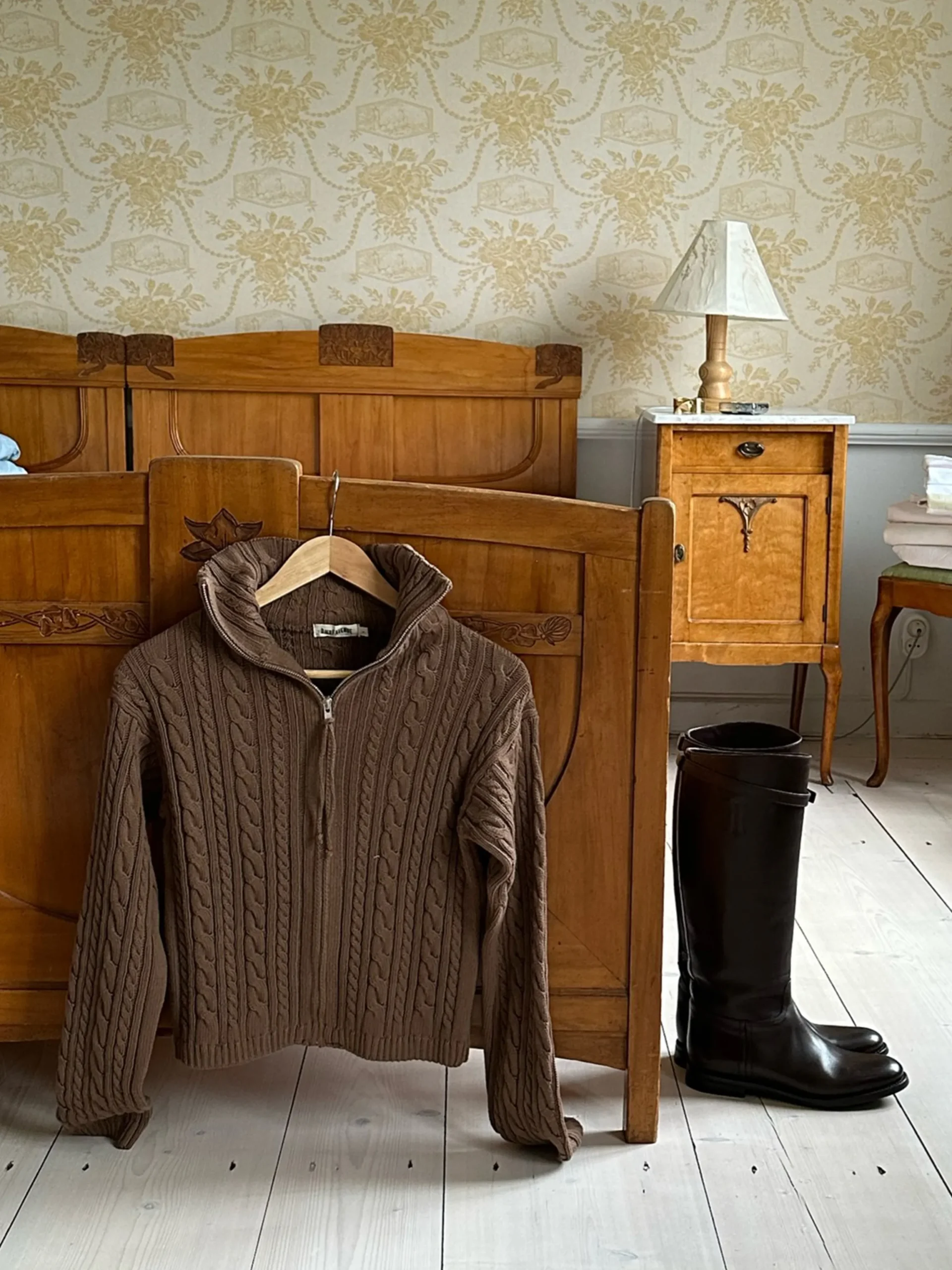 Djerf Avenue Ready Set Go Cardigan Brown New