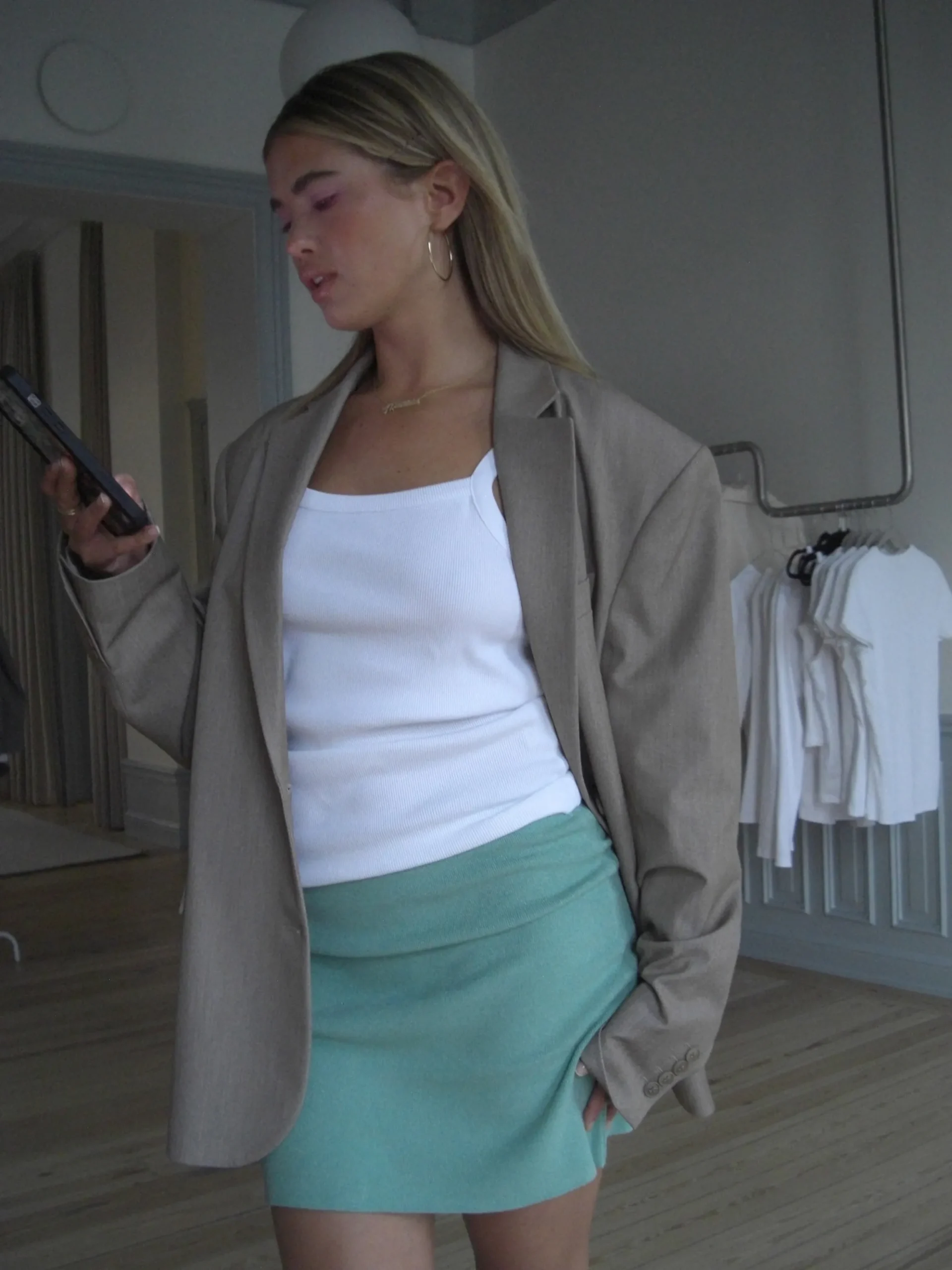 Djerf Avenue Rorkjol Mint Cheap