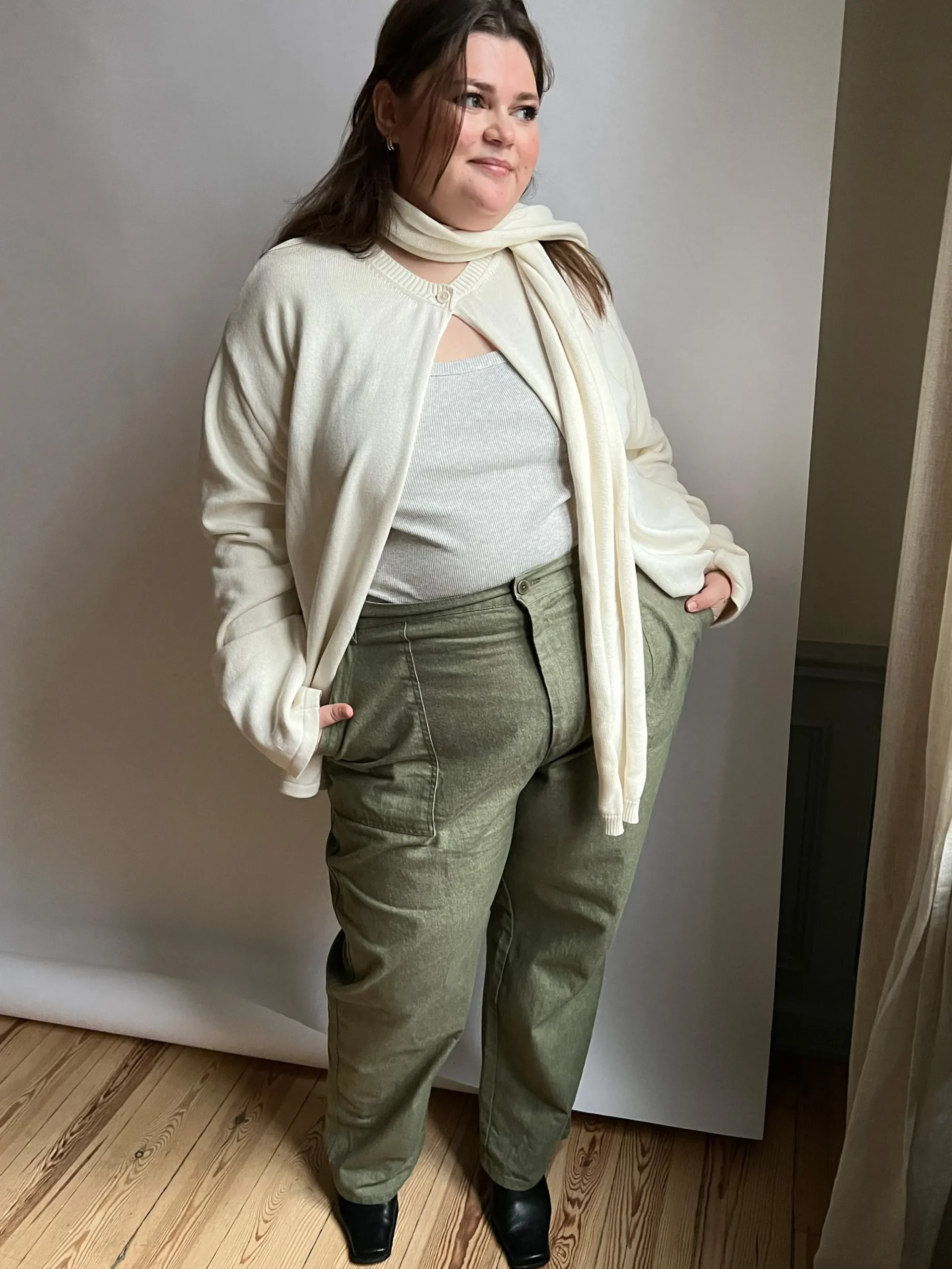 Djerf Avenue Scarf Cream Cheap