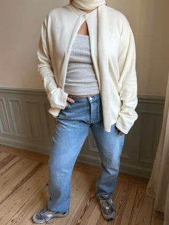 Djerf Avenue Scarf Cream Cheap