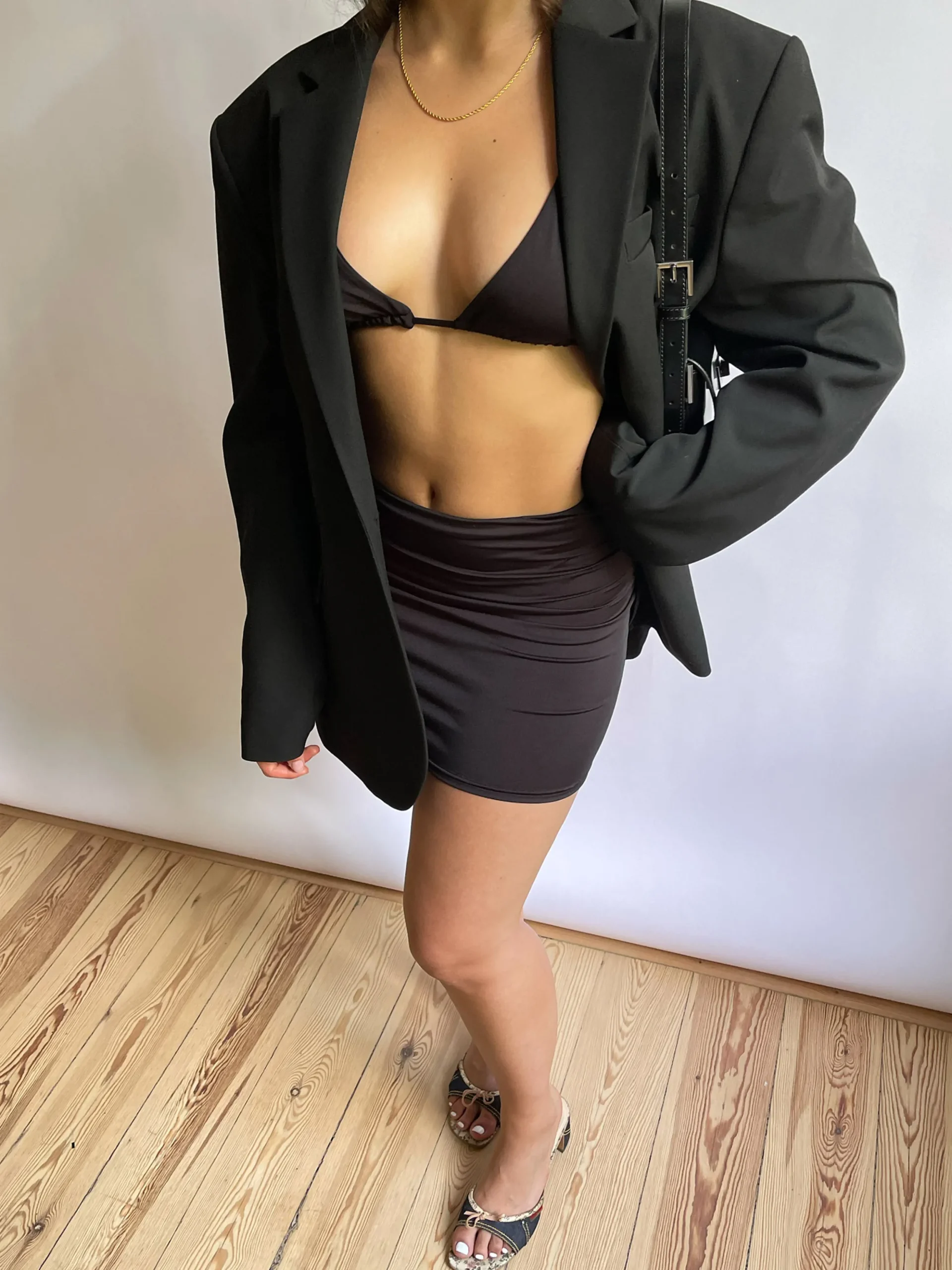 Djerf Avenue Simkjol Svart Cheap