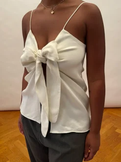 Djerf Avenue Slips Linne Moln Fashion