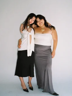 Djerf Avenue Slips Linne Moln Fashion