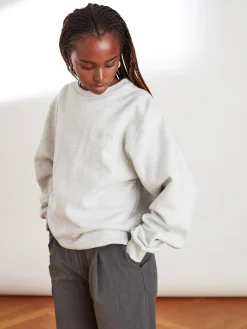 Djerf Avenue Staple Sweatshirt Gra Cheap