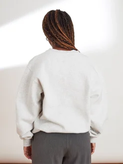 Djerf Avenue Staple Sweatshirt Gra Cheap