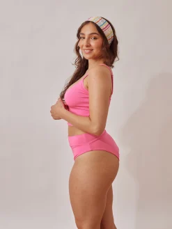 Djerf Avenue Tankini Top Guava Flash Sale