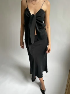 Djerf Avenue Tie Linne Ash Shop