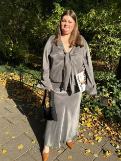 Djerf Avenue Tie Top Langarmad Storm Online