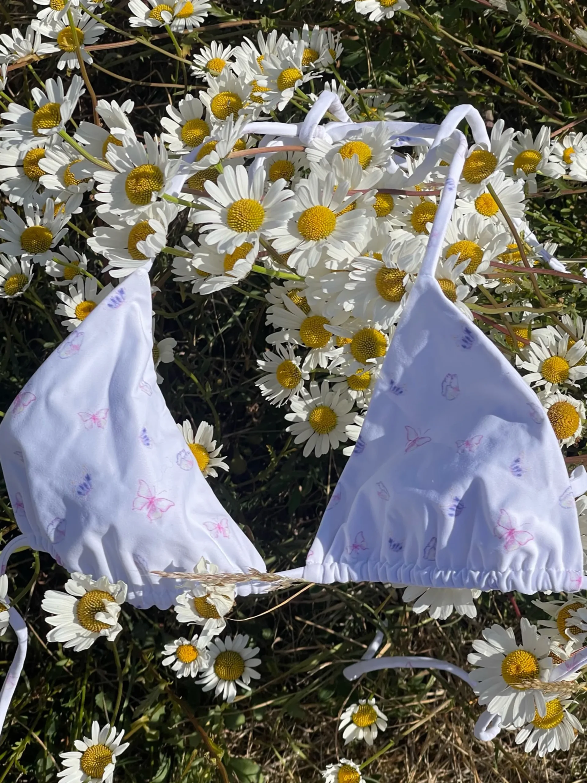 Djerf Avenue Triangel Top Butterfly Best Sale