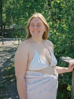 Djerf Avenue Triangel Top Butterfly Best Sale