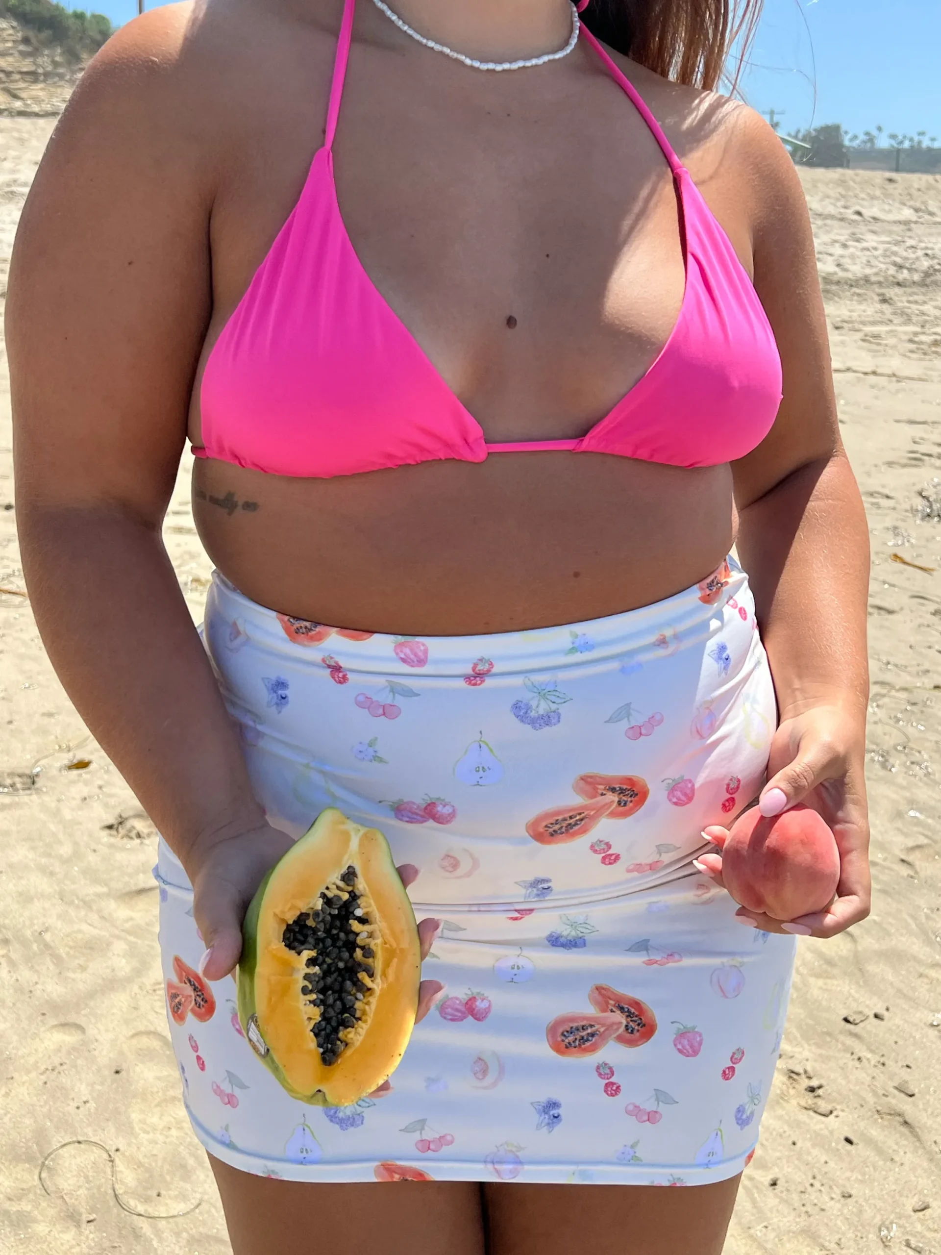 Djerf Avenue Triangel Top Guava Sale