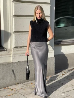 Djerf Avenue Turtleneck Topp Svart Best