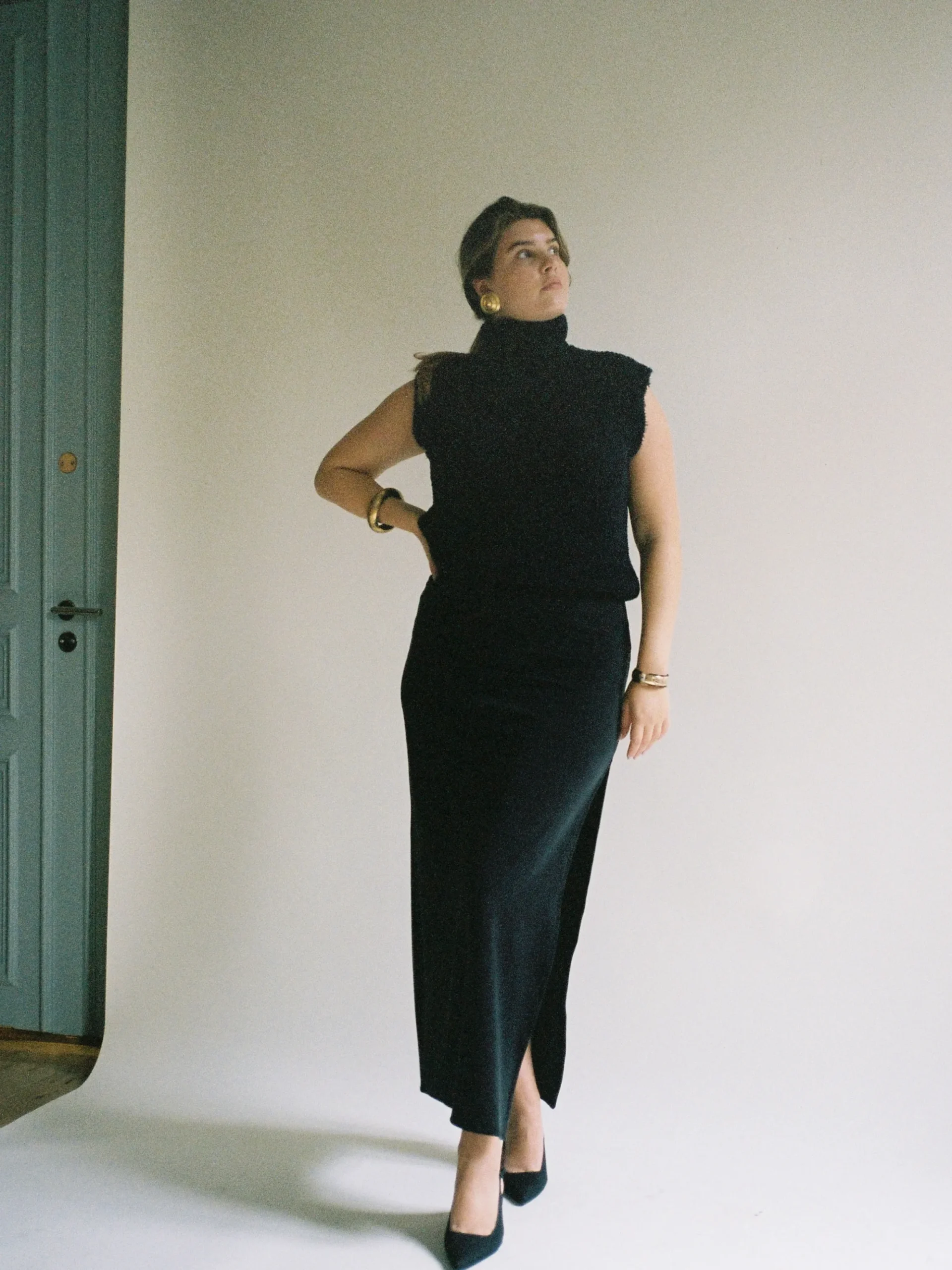 Djerf Avenue Turtleneck Topp Svart Best