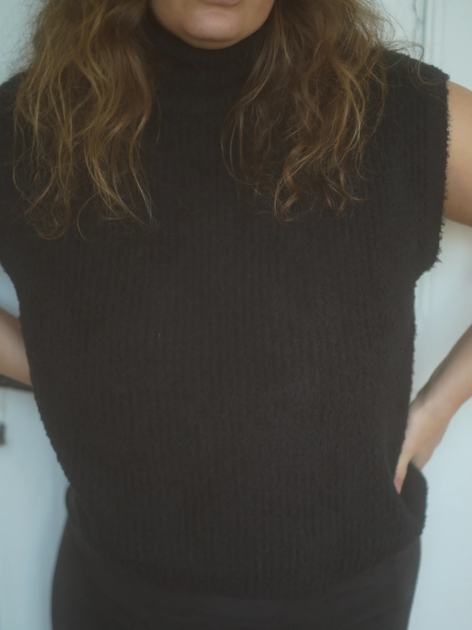 Djerf Avenue Turtleneck Topp Svart Best