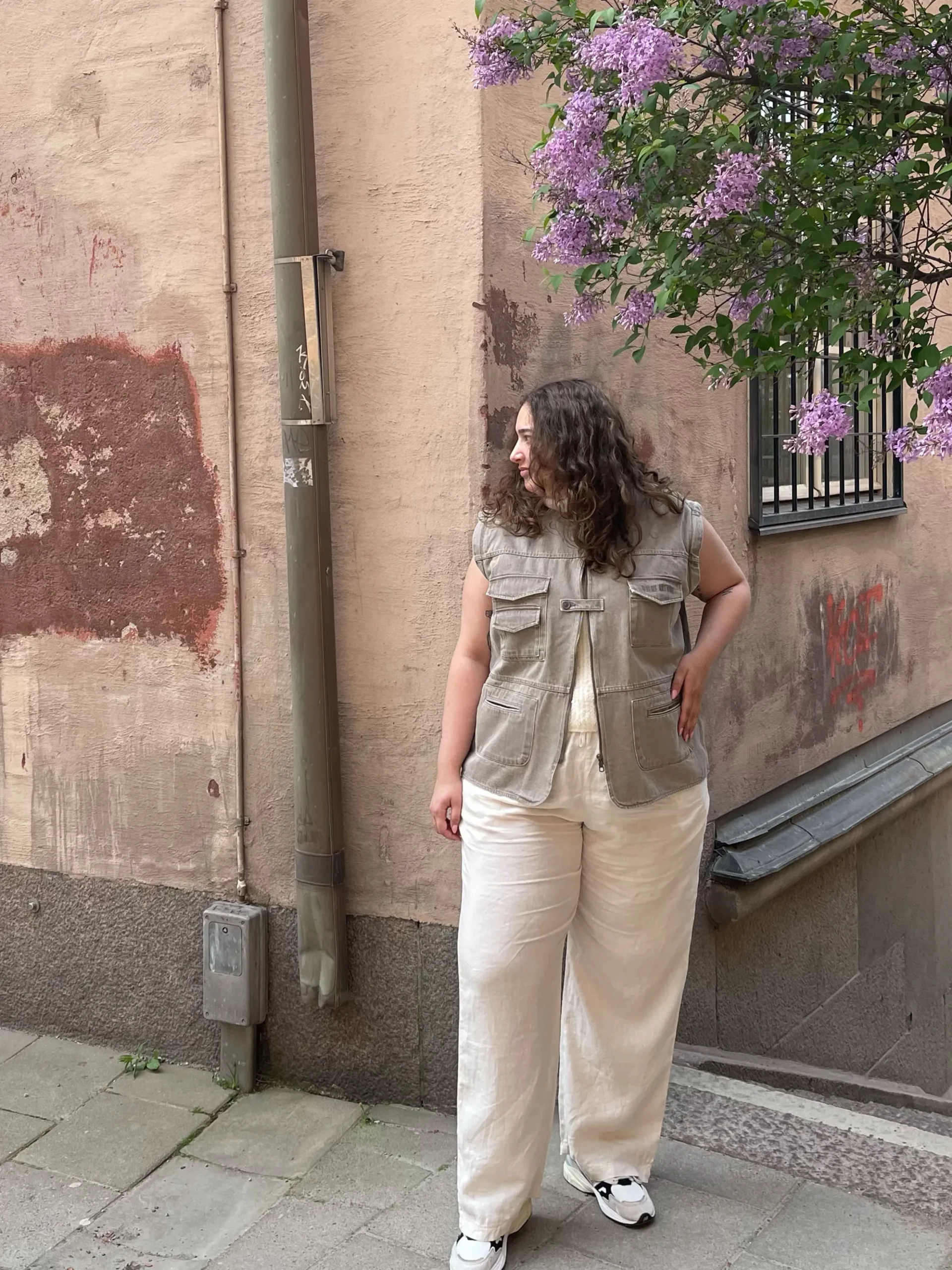 Djerf Avenue Utility Jacka Brun New