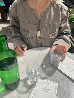 Djerf Avenue Utility Jacka Brun New