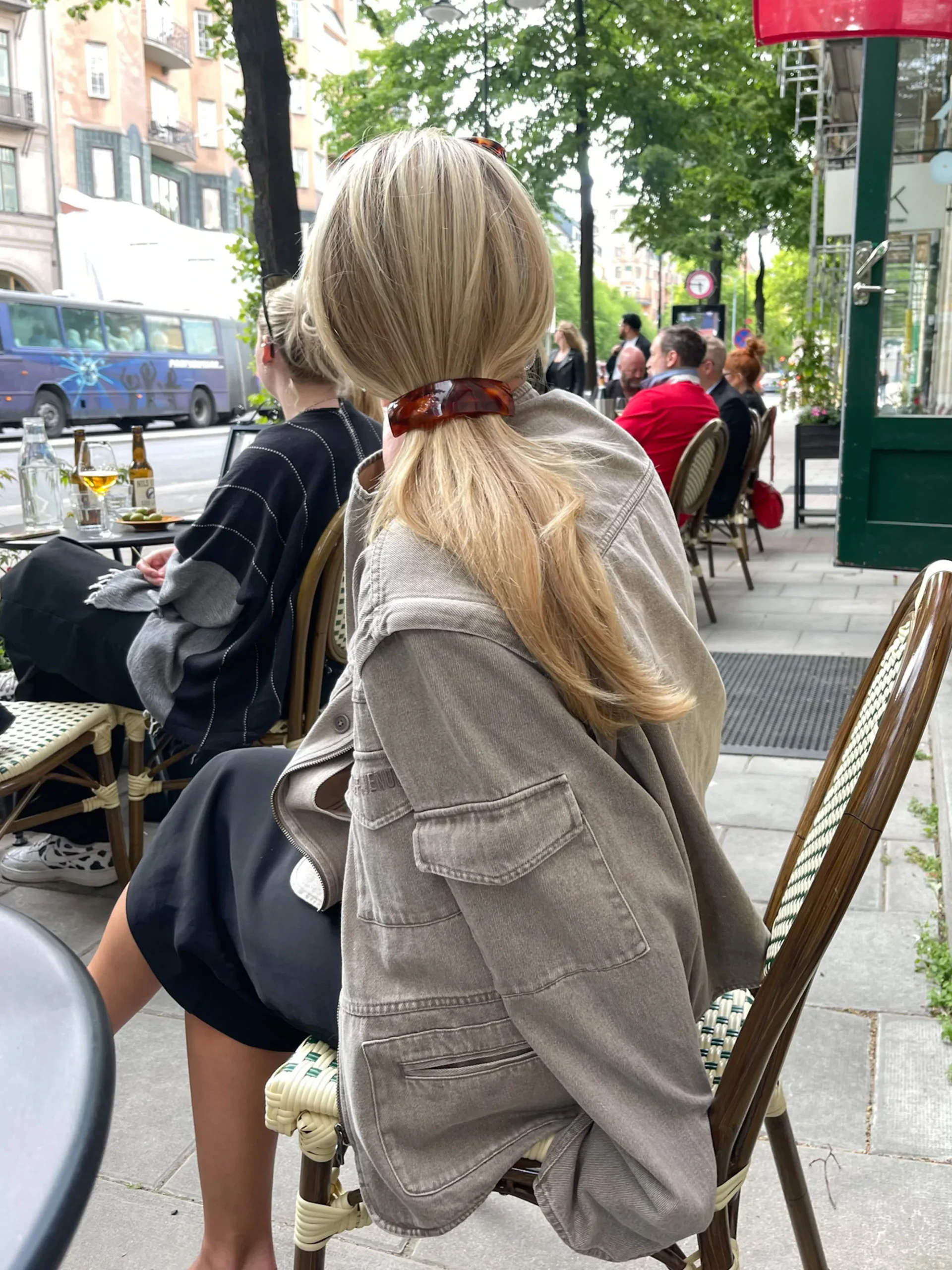 Djerf Avenue Utility Jacka Brun New