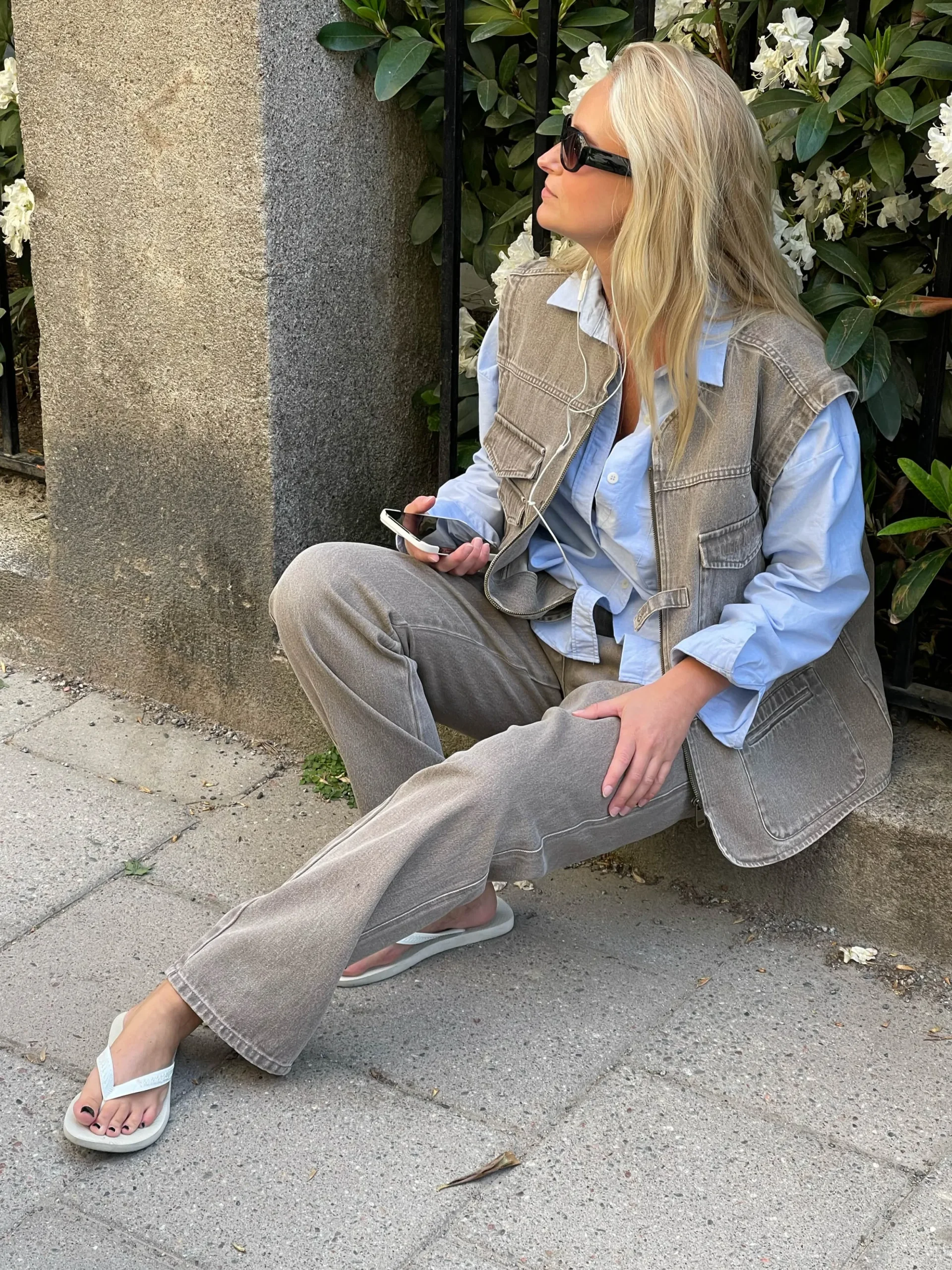 Djerf Avenue Utility Jacka Brun New