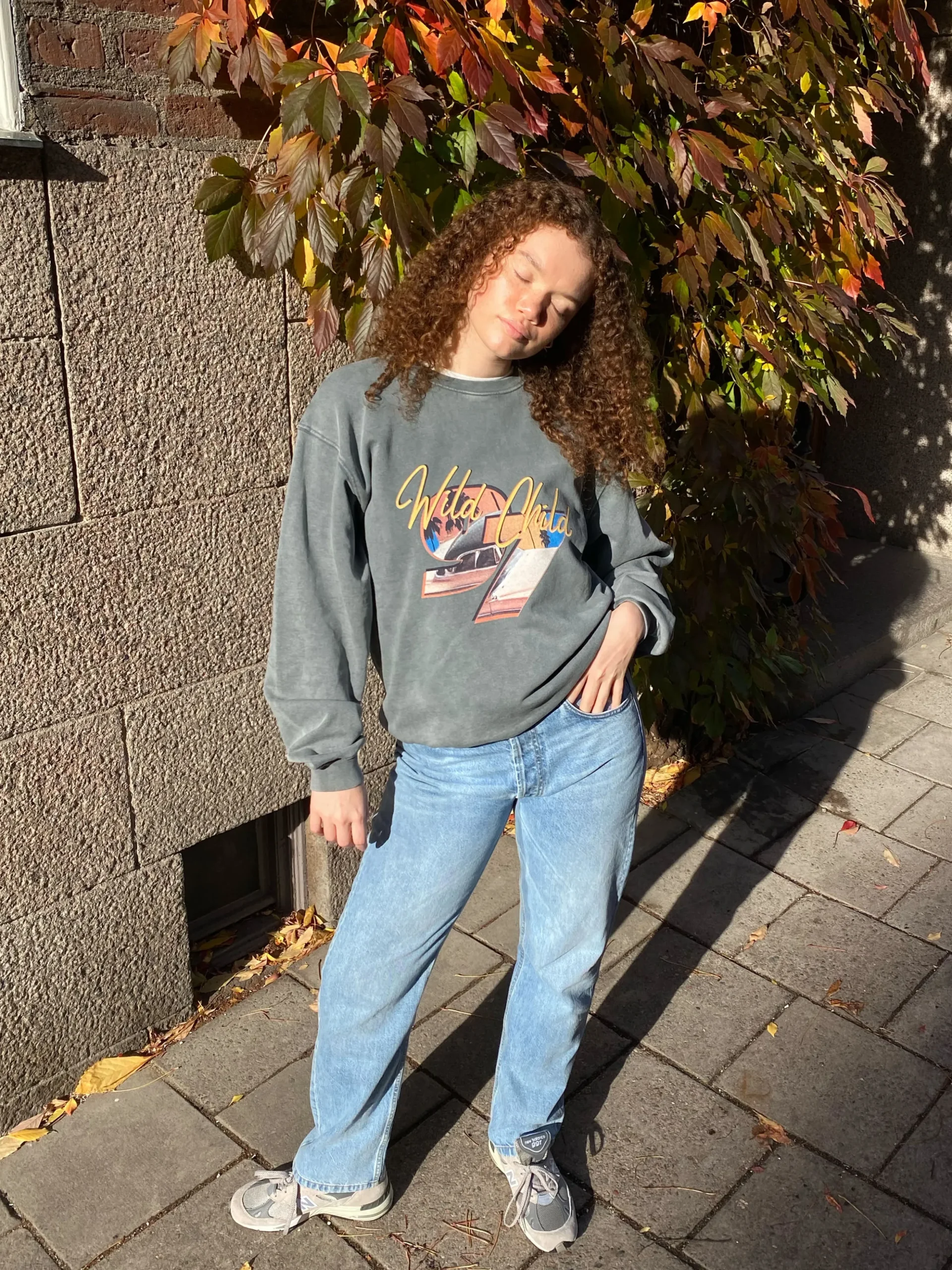 Djerf Avenue Wild Child Sweatshirt Clearance