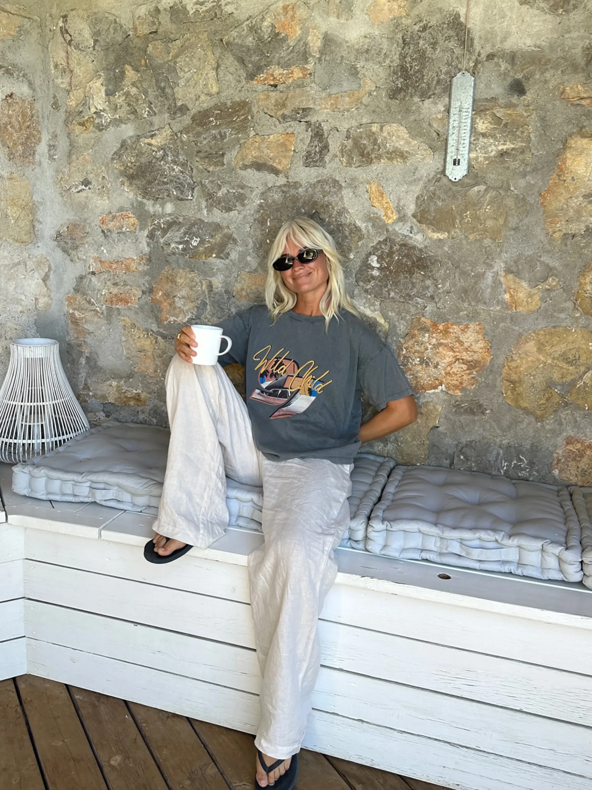 Djerf Avenue Wild Child T-Shirt New